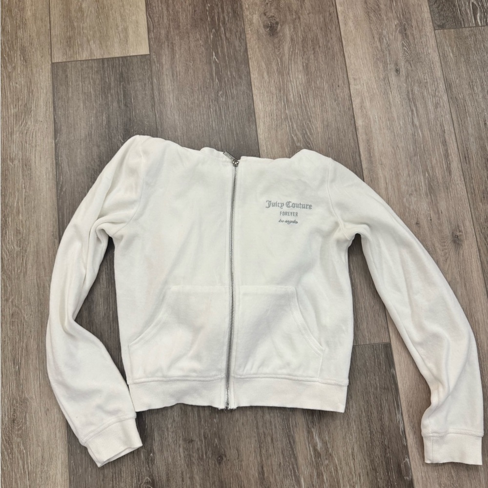 Juicy Couture Women's White Track Jacket